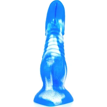 Dildo YOCY Dildo Triceratops Barva: Modrá