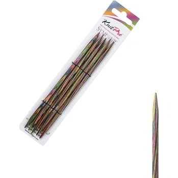 KnitPro Symfonie ponožkové jehlice 15cm 5mm (KnitPro Symfonie Double Pointed Needles 15cm 5mm)