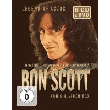 Zahraniční hudba 7CD/DVD/Box Set Bon Scott: Legend of Ac/dc 2021 8 Discs 7CD + DVD
