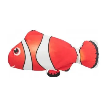 Hračka pro kočku Ryba "NEMO" jako živá, mrskající se