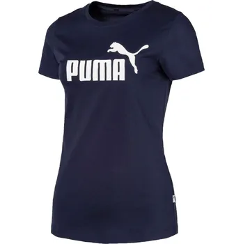 Dámské tričko dámské tričko PUMA - PEACOAT - S (Puma Essential Logo T-shirt Womens)