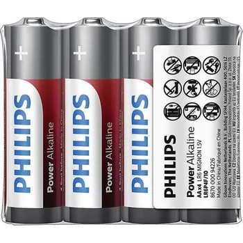 Alkalické baterie Philips AA Power Alkaline