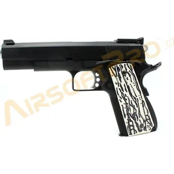 Airsoftová zbraň WE Airsoftová pistole 1911C - celokov, blowback, 2x zásobník