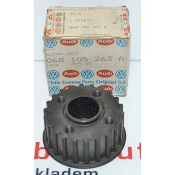 Kliková hřídel Originál ozubené kolo klikový hřídel AUDI - VW - 068105263A (VW 068105263A)