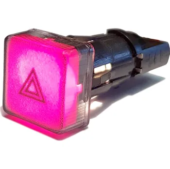 Kontrolka hranatá červená - výstražné blikače Kontrolka hranatá červená - výstražné blikače