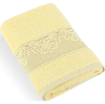 Ručník Bellatex Froté ručník Orchidea 50x100 cm světle žlutý