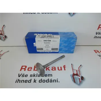 Ventil motoru Sací ventil VW GOLF II III JETTA II POLO VENTO (VW 030109601C VW 030109601D VW 030109601F SWAG 30921006)