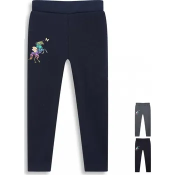 KUGO DÍVČÍ LEGÍNY ZATEPLENÉ "JOY" Barva: šedá, Velikost: 164