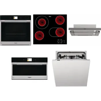 Set domácích spotřebičů WHIRLPOOL W9 OP2 4S2 H + WHIRLPOOL AKT 8190/BA + WHIRLPOOL AKR 5390/1 IX + WHIRLPOOL W9 MD260 IXL + WHIRLPOOL WIC 3C33 PFE