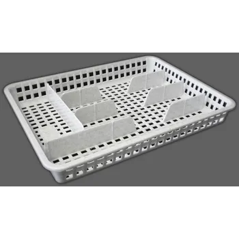 Příborník do zásuvky příborník 34,5x26x4,5cm, šir., 5přihr., plast GR,B,H