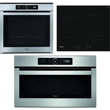Set domácích spotřebičů WHIRLPOOL ABSOLUTE AKZM 8480 IX + WHIRLPOOL WS Q2760 BF + WHIRLPOOL ABSOLUTE AMW 730 IX
