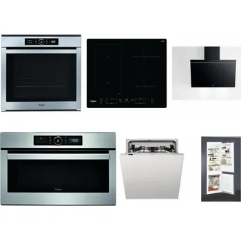 Set domácích spotřebičů WHIRLPOOL ABSOLUTE AKZM 8480 IX + WHIRLPOOL WL B8160 NE + WHIRLPOOL AKR 62F LT K + WHIRLPOOL ABSOLUTE AMW 730 IX + WHIRLPOOL WIC 3C33 PFE + WHIRLPOOL ART 65031