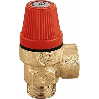 Ventil CALEFFI 312 Pojistný ventil 1/2" tlak: 6 bar