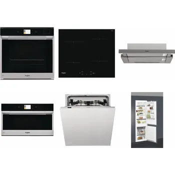 Set domácích spotřebičů WHIRLPOOL W9 OP2 4S2 H + WHIRLPOOL WS Q2760 BF + WHIRLPOOL AKR 5390/1 IX + WHIRLPOOL W9 MD260 IXL + WHIRLPOOL WIC 3C33 PFE + WHIRLPOOL ART 66112