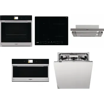 Set domácích spotřebičů WHIRLPOOL W9 OP2 4S2 H + WHIRLPOOL WL B8160 NE + WHIRLPOOL AKR 5390/1 IX + WHIRLPOOL W9 MD260 IXL + WHIRLPOOL WIO 3O540 PELG