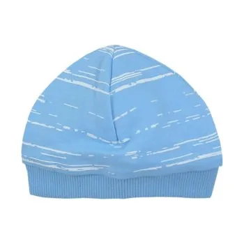 Kojenecké oblečení Kojenecká bavlněná čepička Mountains modrá