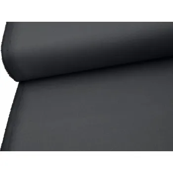 Mirtex Tkanina OXFORD 200/940 Tmavě šedá šíře 160cm Zbytková metráž