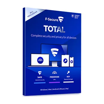Antivir F-Secure Total Protection 1 zařízení, 1 rok, FCFTBR1N001E2
