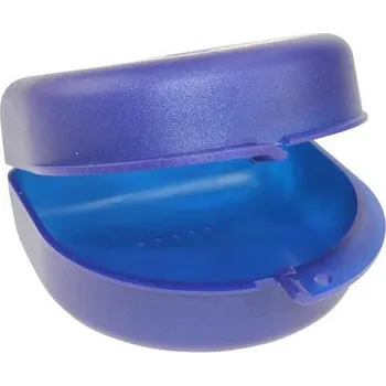 Dárková krabička PURE krabička na rovnátka / náhrady (tmavě modrá), 1ks