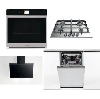 Set domácích spotřebičů WHIRLPOOL W9 OP2 4S2 H + WHIRLPOOL TKRL 661 IX EU + WHIRLPOOL AKR 62F LT K + WHIRLPOOL WSIO 3O34 PFE X