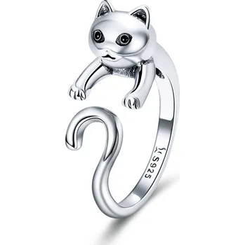 Prsten Olivie Stříbrný prsten KOČKA 2955 Ag 925; ≤3,2 g.