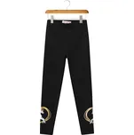 Dívčí zateplené leginy GLO STORY JEDNOROŽEC černé Velikost: 98