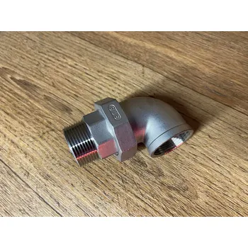 Fitinka Šroubení nerez rohové Průměr závitu: 1/4"