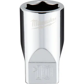 Gola hlavice MILWAUKEE Průmyslová hlavice 1/4" metrická, 10 mm