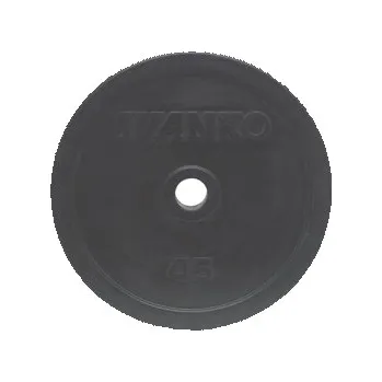 Pogumovaný kotouč IVANKO OL 15 kg, černý