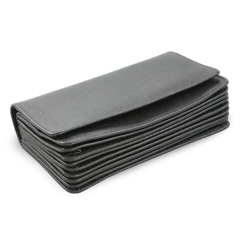 Peněženka Arwel Kožená číšnická peněženka - harmonika - česká výroba černá