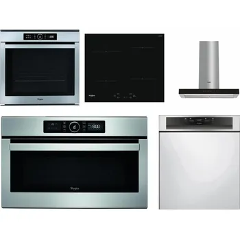 Set domácích spotřebičů WHIRLPOOL ABSOLUTE AKZM 8480 IX + WHIRLPOOL WS Q2760 BF + WHIRLPOOL WHBS 62F LT K + WHIRLPOOL ABSOLUTE AMW 730 IX + WHIRLPOOL WBC 3C34 PF X
