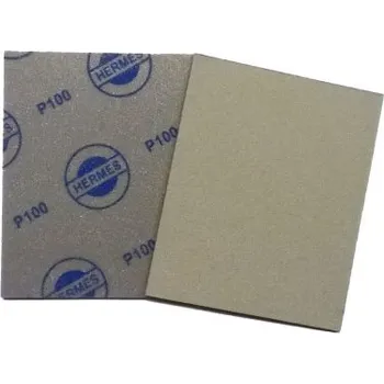 Brusný papír HERMES brusná houbička jednostranná P100 HERMES HER 1STR P100