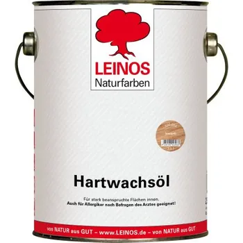 Olej na dřevo LEINOS 290.054 - Tvrdovoskový olej pískově žlutý 2,5lt LEINOS L-290.054 002500
