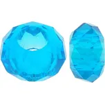 Šperky4U Skleněný navlékací korálek Rondelle - RD0038