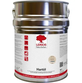 Olej na dřevo LEINOS 240 Tvrdý olej sytě bílý 10lt LEINOS L-240.101 010000