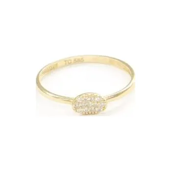 Prsten Zlatý prsten PATTIC AU 585/1000 0,90 g CA101001Y-55