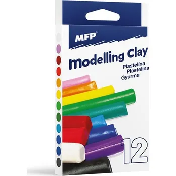 Modelovací hmota Hmota modelovací - 12 barev (bal. 200g)