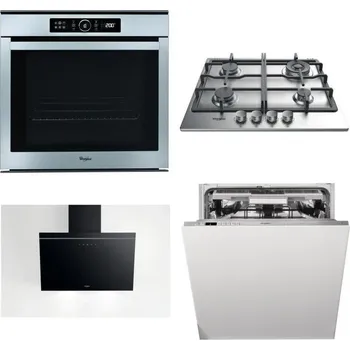 Set domácích spotřebičů WHIRLPOOL ABSOLUTE AKZM 8480 IX + WHIRLPOOL TKRL 661 IX EU + WHIRLPOOL AKR 62F LT K + WHIRLPOOL WIO 3T133 PLE