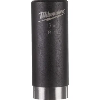 MILWAUKEE Průmyslová hlavice Shockwave 1/4" HEX 13mm, prodloužená