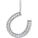 Stříbrný přívěsek podkova MWP03012