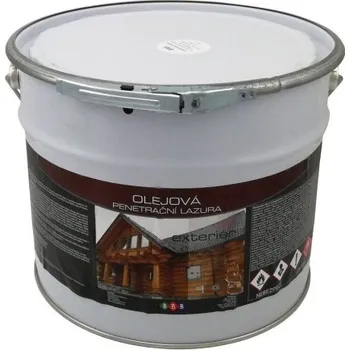 Olej na dřevo BBB Olejová penetrační lazura - Transparent Titan - 9lt BBB BARVY PLUS LR-10 09000 tr.titan