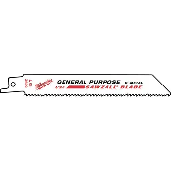 Pilový plátek MILWAUKEE Pilový plátek na dřevo/kov/plast 150mm x 10/14 Tpi (5 ks)