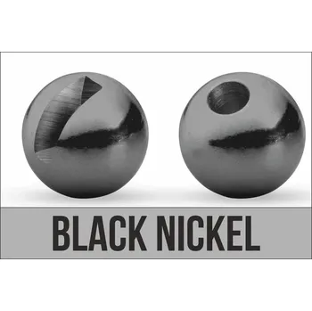 Traper Tungsten Bead Slotted Black Nickel 3,5mm