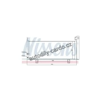 Chladič motoru Chladič klimatizace NISSENS 940499