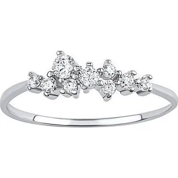 Prsten Stříbrný prsten Maia s Brilliance Zirconia velikost obvod 59 mm DCCB195RW-obvod 59 mm