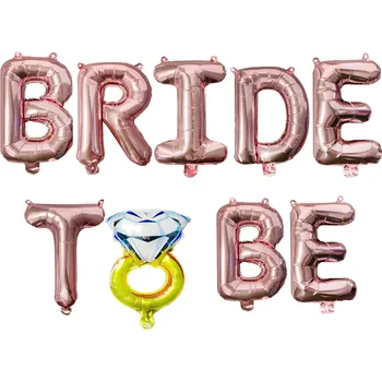 Balónek Fóliový nápis - BRIDE TO BE - Balónky na rozlučku