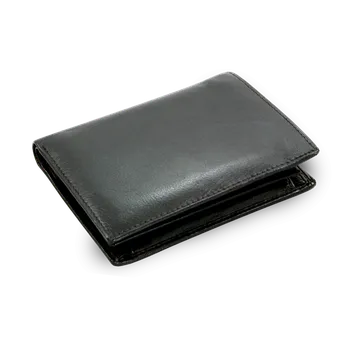 Peněženka Arwel Pánská kožená peněženka s vloženou dokladovkou 2 - česká výroba; černá