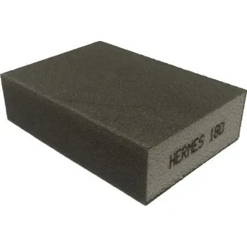 Brusný papír HERMES brusná houbička čtyřstranná P180 HERMES HER 4STR P180