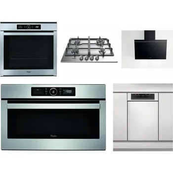 Set domácích spotřebičů WHIRLPOOL ABSOLUTE AKZM 8480 IX + WHIRLPOOL TKRL 661 IX EU + WHIRLPOOL AKR 62F LT K + WHIRLPOOL ABSOLUTE AMW 730 IX + WHIRLPOOL WSBO 3O34 PF X