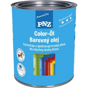 Olej na dřevo PNZ Barevný olej 0,25l Odstín: Meranti - teak PNZ 4011289080054
